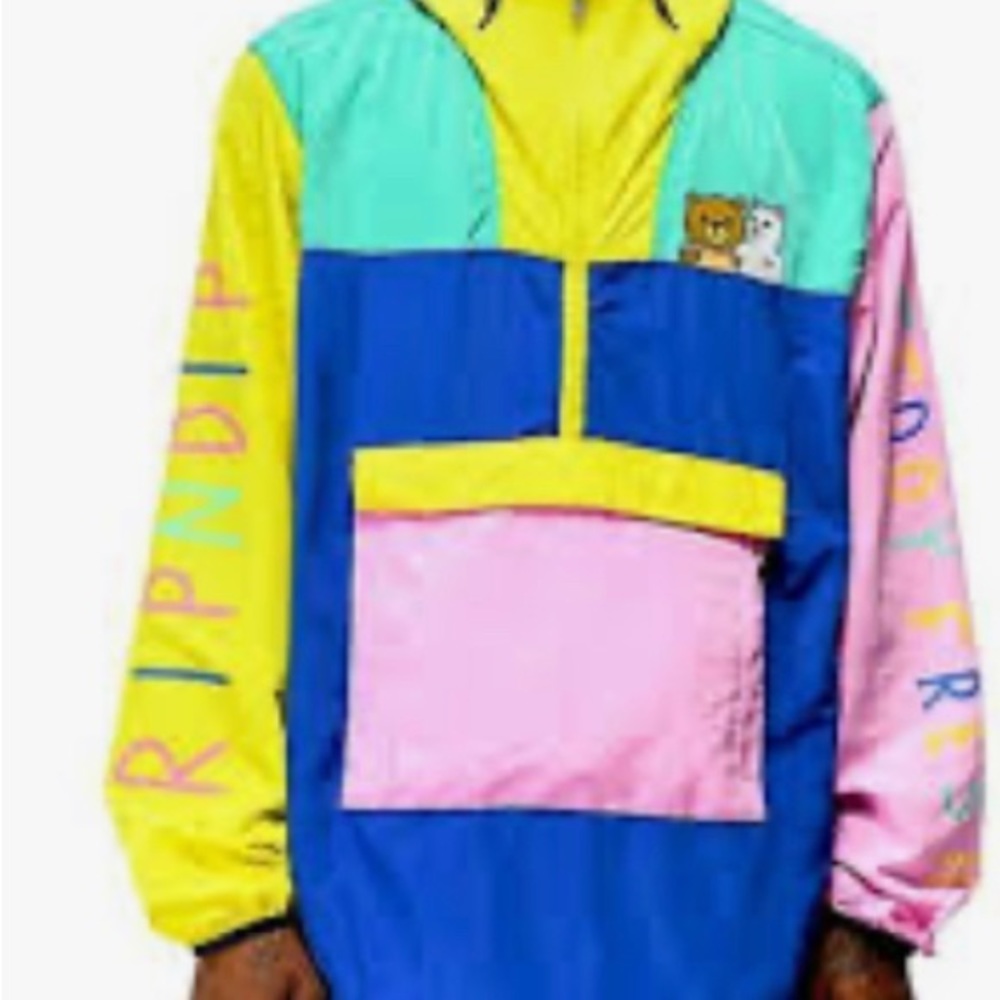 Teddy Fresh X Rip n Dip anorak windbreaker